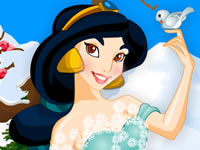 Jeu Habiller la princesse Jasmine