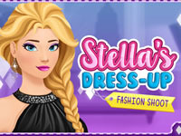Jeu gratuit Stella's Dress Up - Fashion Shoot