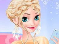 Jeu gratuit Elsa été VS hiver
