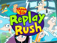 Jeu Phineas and Ferb Replay Rush