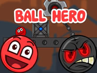 Jeu Ball Hero - Red Bounce Ball