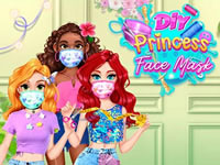 Jeu DIY - Masques pour les princesses