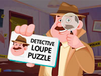 Jeu Detective Loupe Puzzle