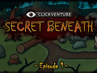 Jeu Clickventure - The Secret Beneath - Episode 1