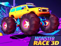 Jeu gratuit Monster Race 3D