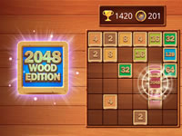 Jeu gratuit 2048 Wooden Edition