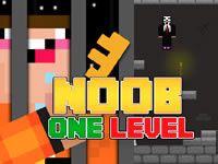 Jeu gratuit Noob Escape - One Level Again