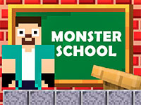 Jeu gratuit Herobrine vs Monster School