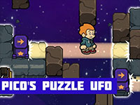 Jeu gratuit Pico's Puzzle UFO - Shooting Stars