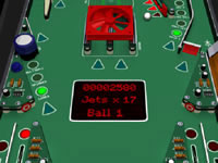 Pinball corto juego corto