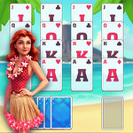 Jeu Palm Island Solitaire