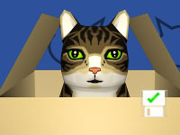 Jeu Cat Box Bowling