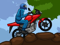 Jeu gratuit Faire de la moto en forêt