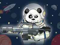 Jeu gratuit Panda vs. Aliens