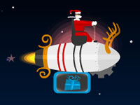 Jeu Santa's Rocket