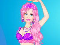 Jeu gratuit Barbie Mermaid Dress-Up