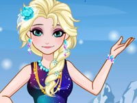 Jeu Elsa crée une robe unique