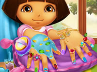 Jeu gratuit Manucure de Dora l'Exploratrice