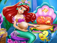 Jeu Ariel est enceinte - Décoration de chambre