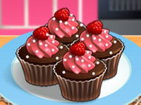 Cupcakes chocolat-framboise