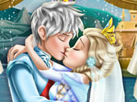 Jeu Mariage d'Elsa et Jack Frost