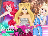 Jeu gratuit Barbie Groupe de Rock Disney