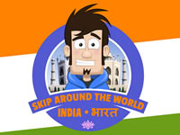 Jeu gratuit Skip Around the World - India