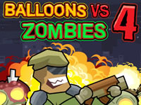 Jeu Balloons Vs Zombies 4
