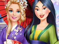 Jeu Barbie rend visite à Mulan