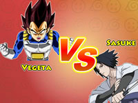 Jeu gratuit Dragon Ball VS Naruto CR - Vegeta