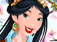 Jeu Mulan et son maquillage
