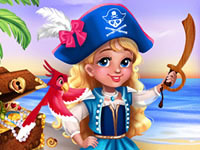 Jeu gratuit Petite princesse pirate