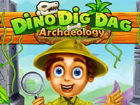 Jeu Dino Dig Dag: Archaeology