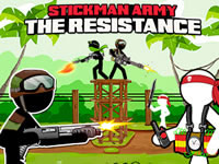 Jeu Stickman Army - The Resistance