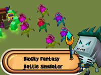 Jeu Blocky Fantasy Battle Simulator