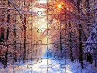 Jeu Jigsaw Puzzle Snowy Scenes