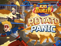 Jeu Potato Panic - Adventures of Kid Danger