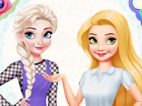 Jeu gratuit Elsa Vs Raiponce - Battle Mode