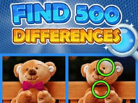 Jeu Find 500 Differences
