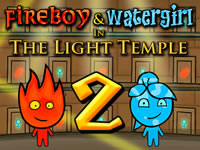 Jeu Fireboy and Watergirl Light Temple