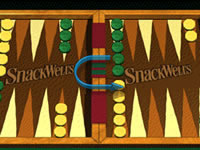Jeu SnackWells - Backgammon