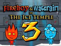 Jeu gratuit Fireboy and Watergirl The Ice Temple