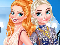 Jeu gratuit Anna et Elsa - Jour et Nuit