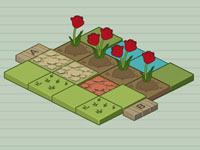 Jeu gratuit Mr. Tulip Head's Puzzle Garden