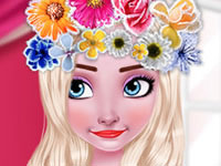 Jeu Elsa et la couronne de fleurs