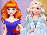 Jeu gratuit Anna et Elsa Influenceuses