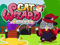 Jeu Cat Wizard Defense