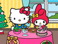 Jeu gratuit Hello Kitty And Friends Xmas Dinner