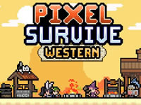Jeu Pixel Survive Western