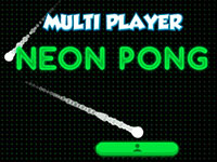 Jeu Neon Pong Multi player